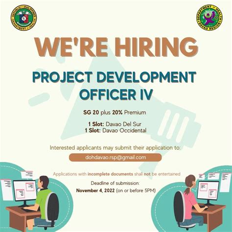 Project Development Officer IV .